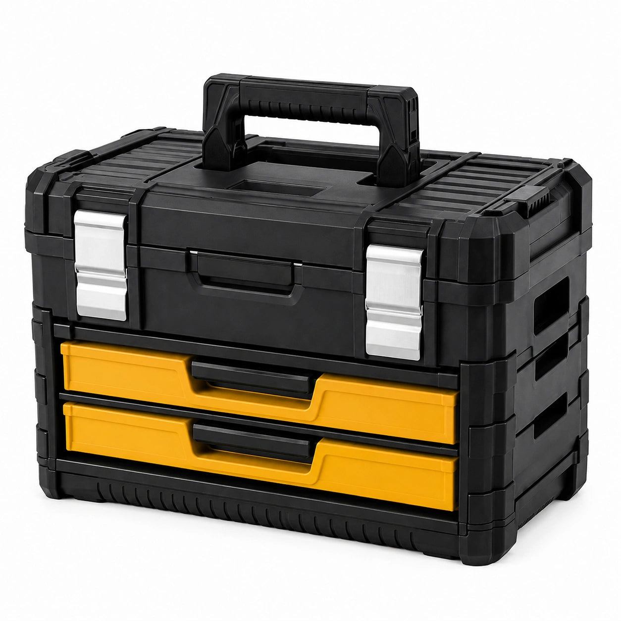Caja de herramientas de plástico con cajones 42x25x30cm